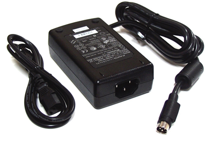 NEW LOREX L23WD L23WD800 Integrated 8CH LCD DVR DC Power Supply 4-Pin AC Adapter